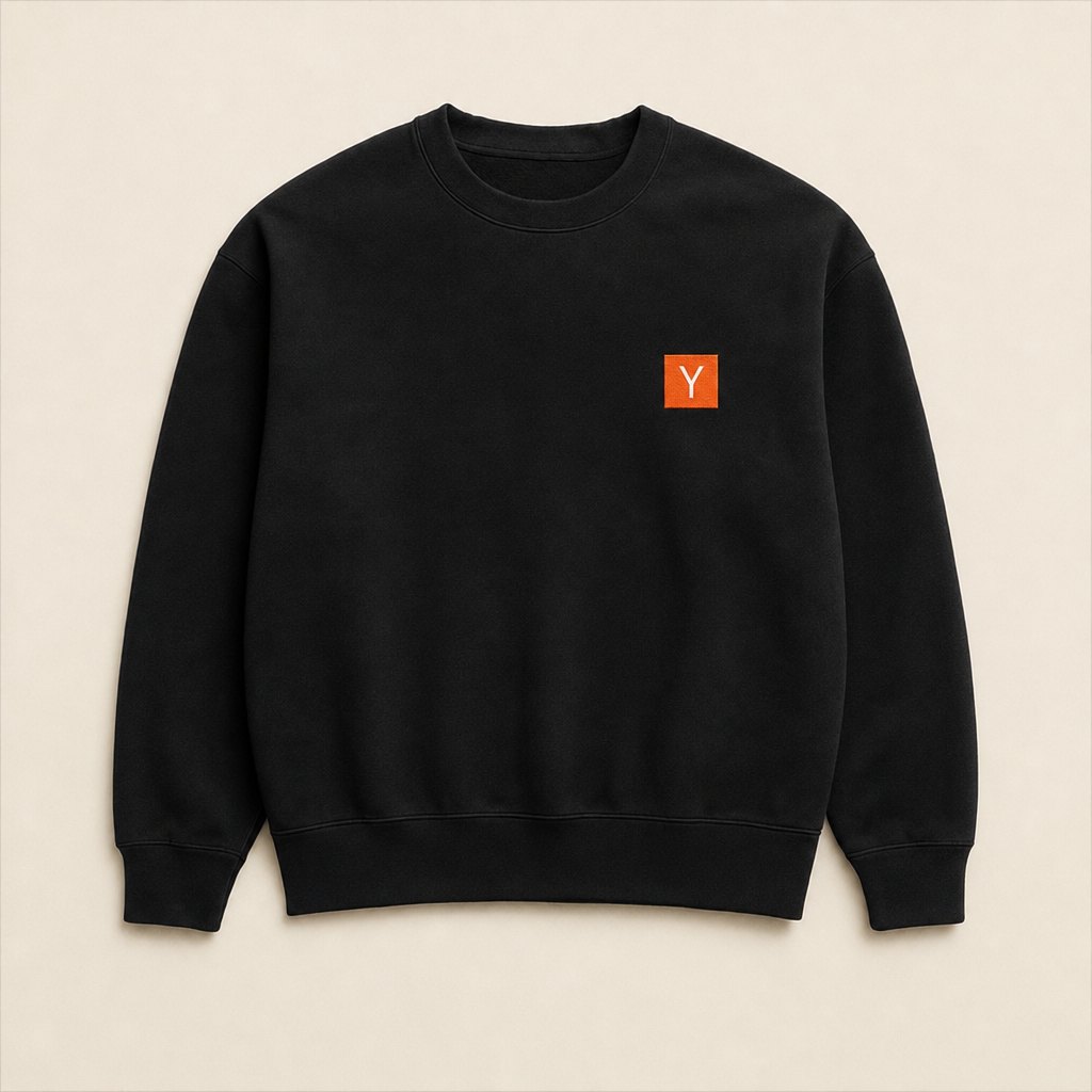 The Crewneck — Black