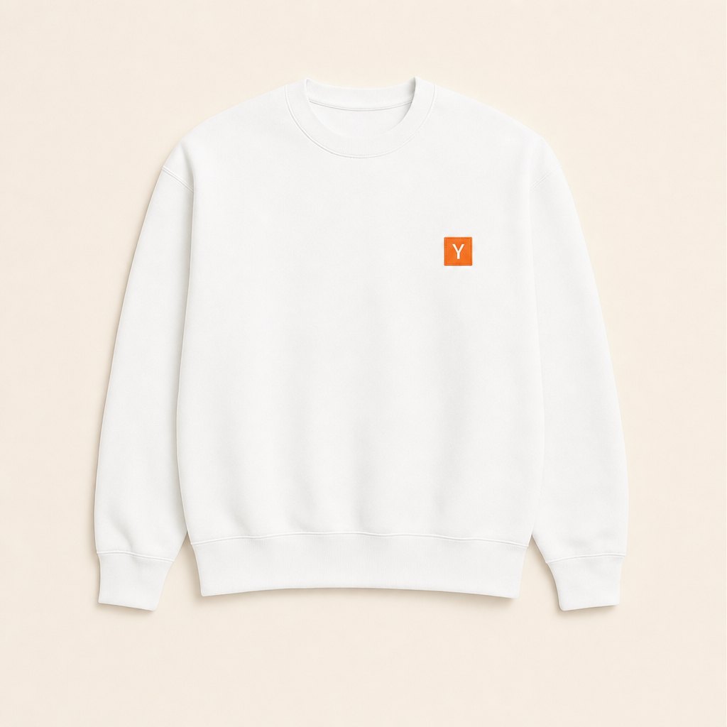 The Crewneck — White